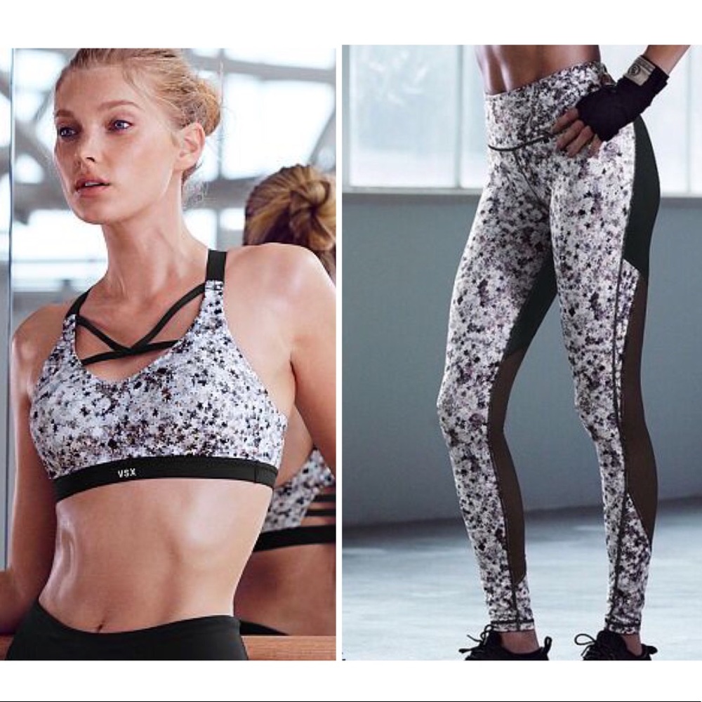 VSX KNOCKOUT FASHION SHOW LEGGINGS AND SPORTS BRA